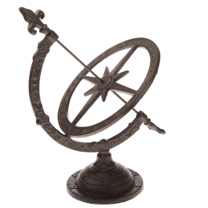 Sluneční hodiny z litiny