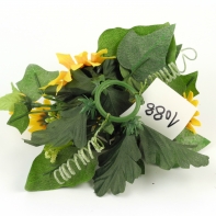 Slunečnice kytka na svíčku