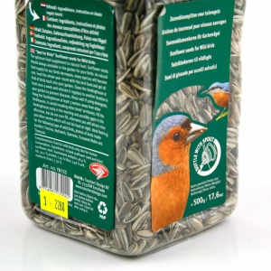 Slunečnicová semena pro volně žijící ptáky 850g