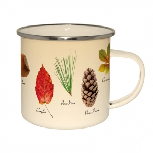 Smaltovaný plecháček les 0,49l