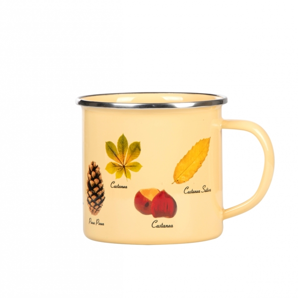 Smaltovaný plecháček les 0,49l