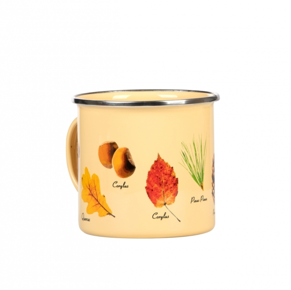 Smaltovaný plecháček les 0,49l