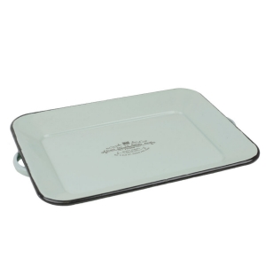 Smaltovaný podnos VYŘAZENO 36x26cm