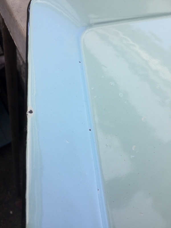 Smaltovaný podnos VYŘAZENO 36x26cm