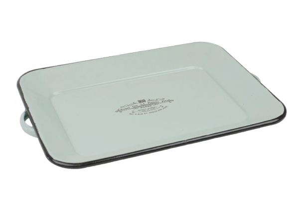 Smaltovaný podnos VYŘAZENO 36x26cm
