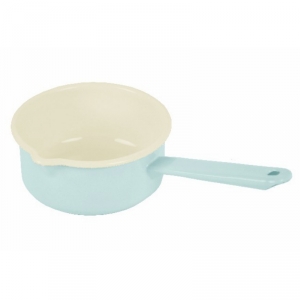 Smaltovaný rendlík s nálevkou modrý 25cm DŽEZVA