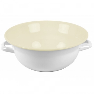 Smaltovaný vandlík / mísa 35cm