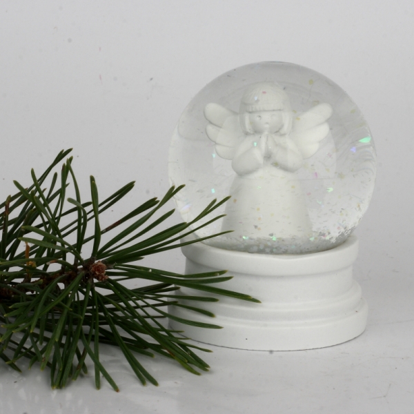 Sněžítko s modlícím se andělem 9cm