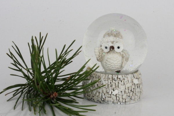 Sněžítko se sovou 9cm