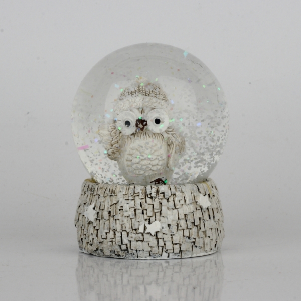 Sněžítko se sovou 9cm