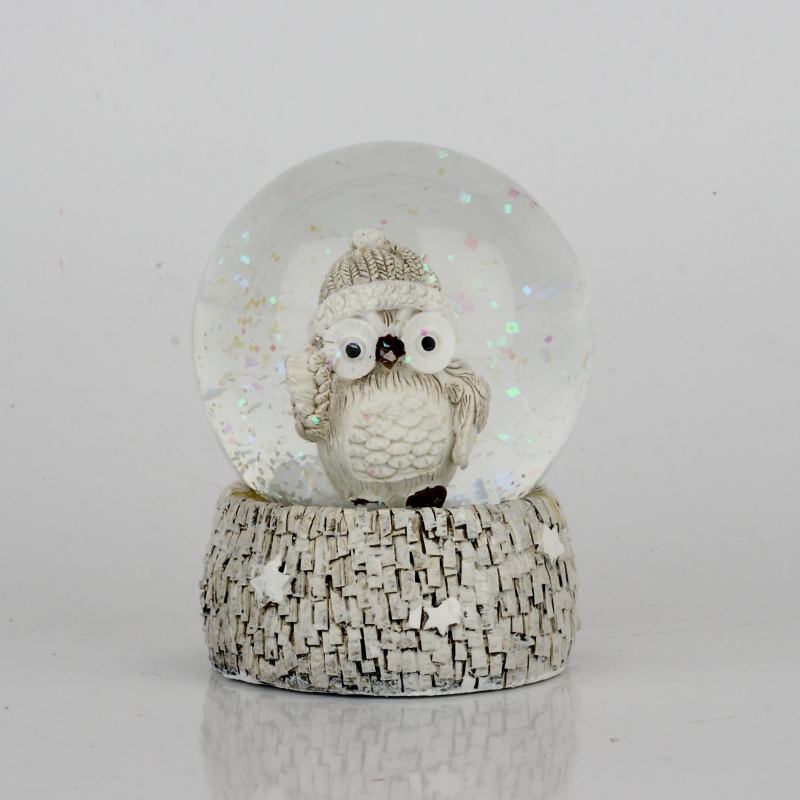 Sněžítko se sovou 9cm