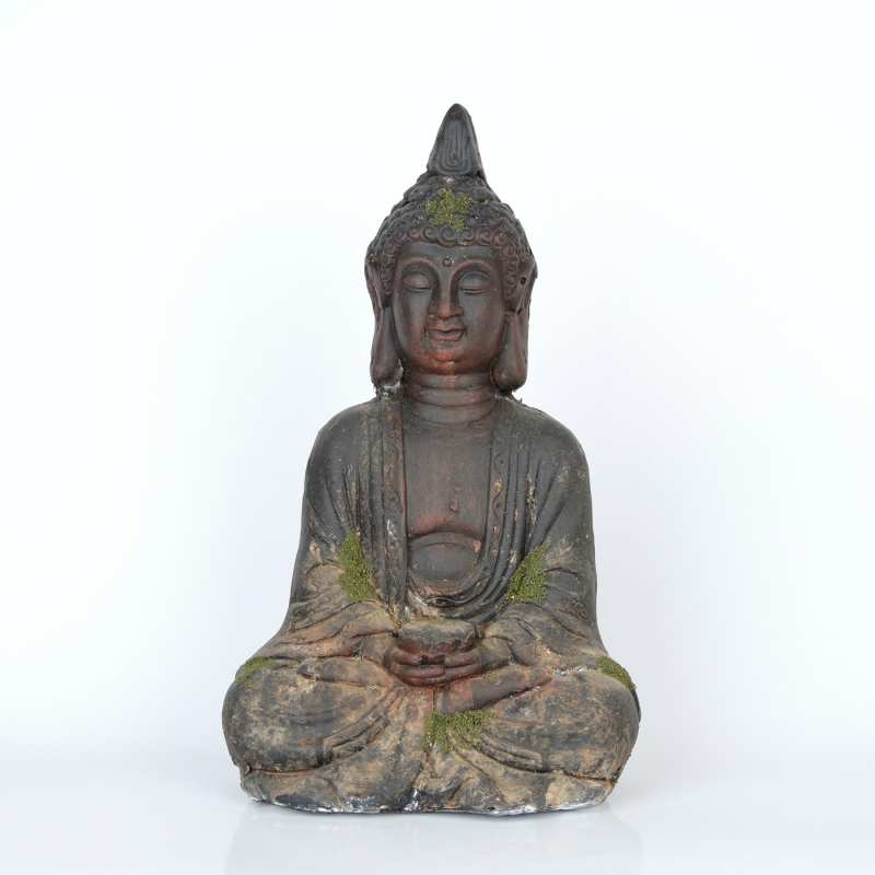 Socha Buddhy na zahradu 21x35x15cm