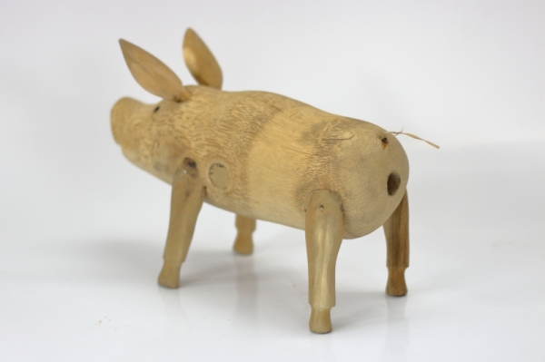 Socha do zahrady prase 26cm