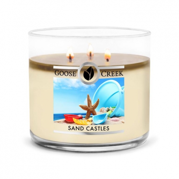 Sojová svíčka SAND CASTLES 3 knoty