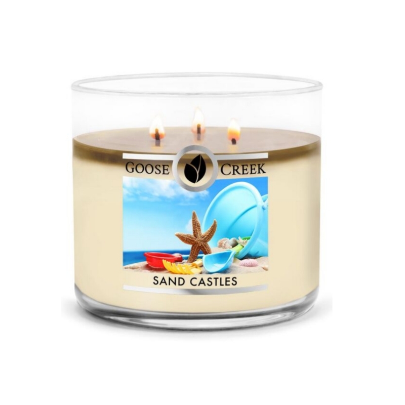Sojová svíčka SAND CASTLES 3 knoty