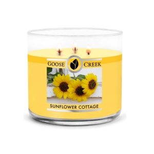 Sojový vosk se třemi knoty SUNFLOWER COTTAGE vonná svíčka