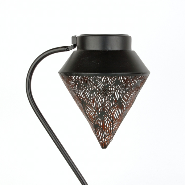 Solární zahradní lucerna se zápichem do trávníku