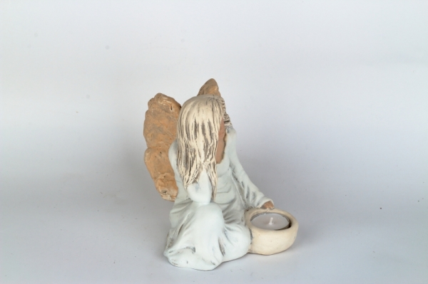 Soška anděl Odpočinek 17cm