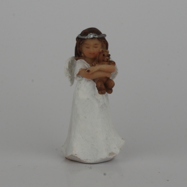 Soška anděl s medvídkem 7,5cm