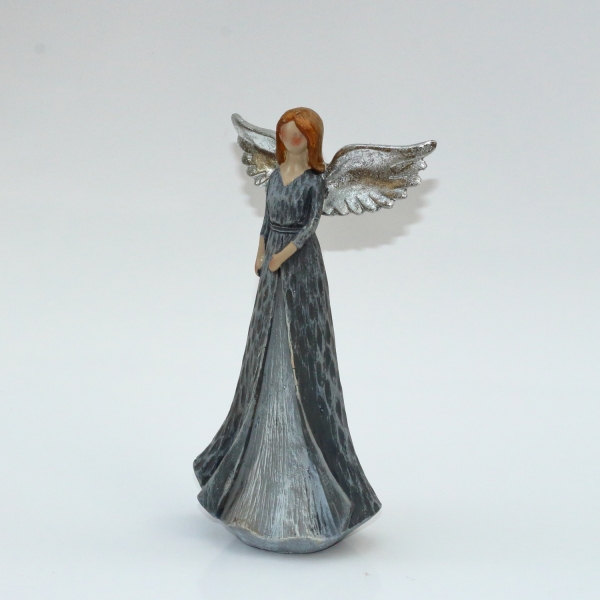 Soška anděla s šedými šaty - Mateřství