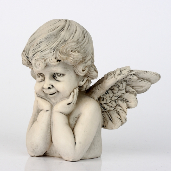 Soška anděla strážného 10x10cm