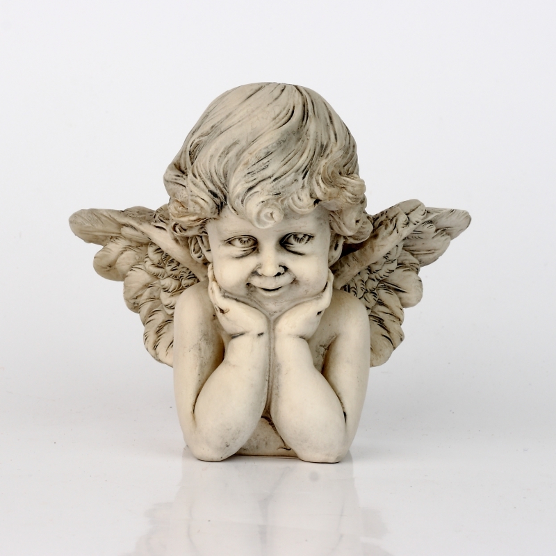 Soška anděla strážného 10x10cm