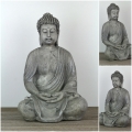 Soška Buddha šedý 38cm
