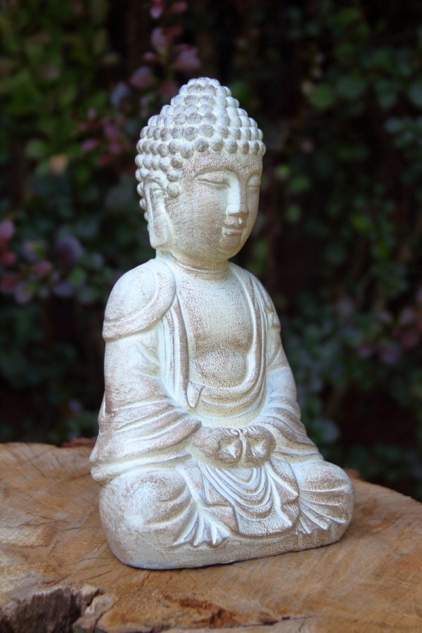 Soška Buddhy betonová 10×20×13cm