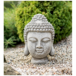 Soška Buddhy na zahradu 19x19x31cm