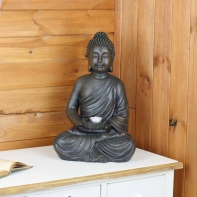 Soška Buddhy svícen 41cm
