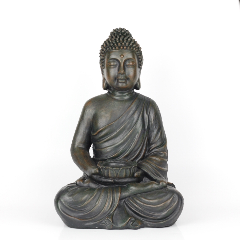 Soška Buddhy svícen 41cm