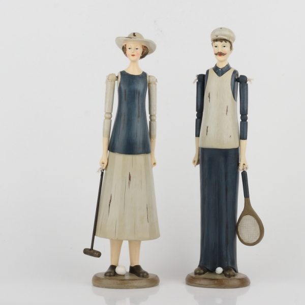 Soška golfistky 37cm