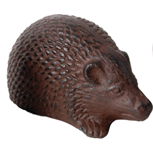 Soška ježek 17,1 x 7,5 x 8,2 cm litina