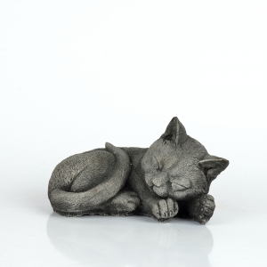 Soška kočky v klubíčku 20x15x8cm