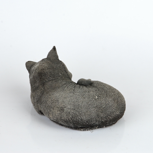 Soška kočky v klubíčku 20x15x8cm