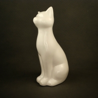 Soška porcelánová kočka 25cm