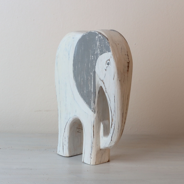 Soška vyřezávaný slon 25cm