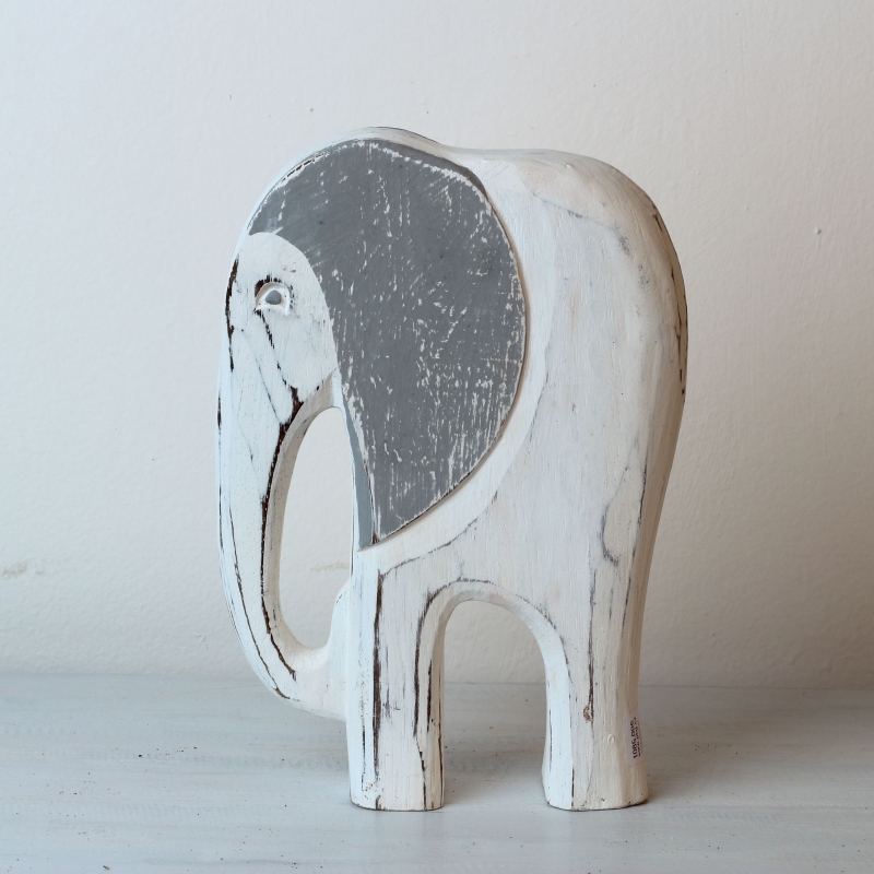 Soška vyřezávaný slon 25cm