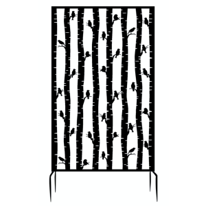 Soukromí na zahradě - zástěna 100x25x186cm 