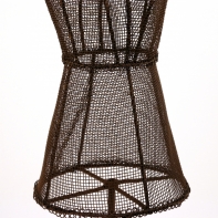 Šperkovnice - drátěná figurína na šaty 36cm 