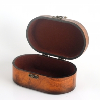 Šperkovnice dřevěná krabička 18x12x8,5cm