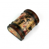 Šperkovnice dřevěný kufřík 23cm