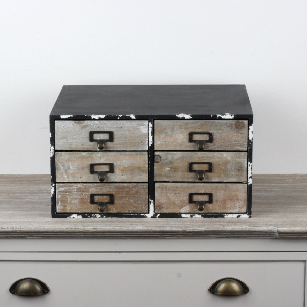 Šperkovnice v industriálním stylu 40x30x21cm