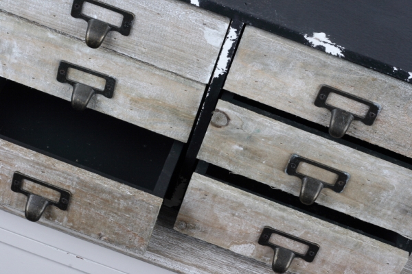 Šperkovnice v industriálním stylu 40x30x21cm