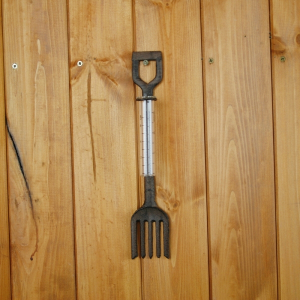 Srážkoměr vidle - vyřazeno z důvodu chybějící skleničky