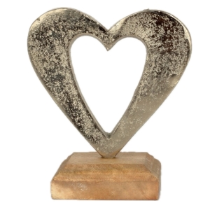 Srdce s láskou darované 13,5x15cm