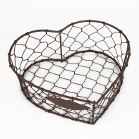 Srdce tři kusy 21 x 22 x7,5cm