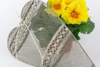 Srdce závěsné, šedé