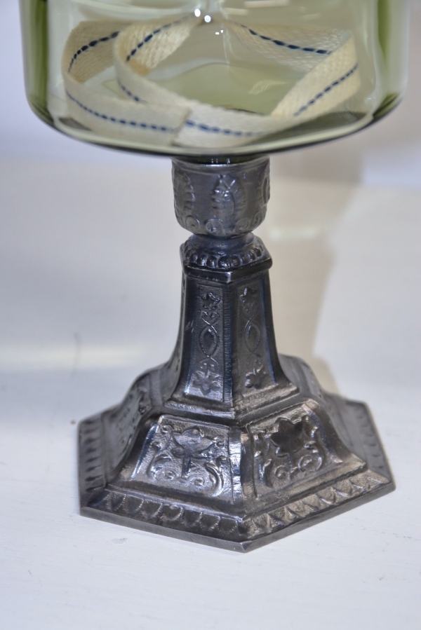 Stará petrolejová lampa 42cm