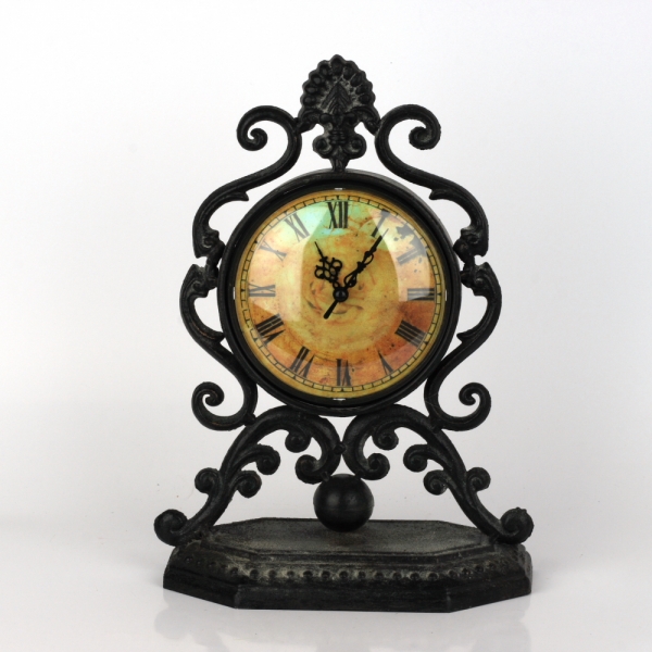 Starodávné stolní hodiny 31x22x12cm